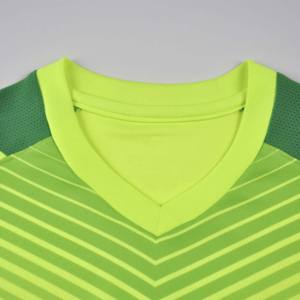 Maillot de football en polyester 100% de gros OEM, uniforme unisexe pour les fans de sport, dernier modèle, maillot de football jaune - Product Image 3