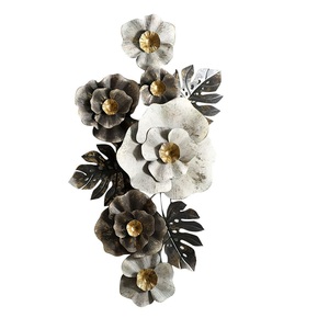 การออกแบบที่ไม่ซ้ํากันโลหะอลูมิเนียมตกแต่งผนังสําหรับห้องนั่งเล่นขนาดที่กําหนดเองรูปร่างโลหะแขวนตกแต่งผนังภายในสําหรับการส่งออก - Product Image 2