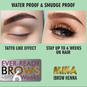 100% Natural Herbal Henna Brow Tint <b>Dye</b> Kit Custom Logo Private Label Long Lasting <b>Hair</b> Makeup with Henna Powder - Product Image 5