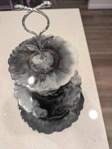 Hot Selling Tabletop 3 <b>Tier</b> Resin <b>Cake</b> <b>Stand</b> for Wedding Party Occasions and Events <b>Cake</b> <b>Stand</b> for Hotels Resin <b>Cake</b> <b>Stand</b> 2025 - Product Image 4