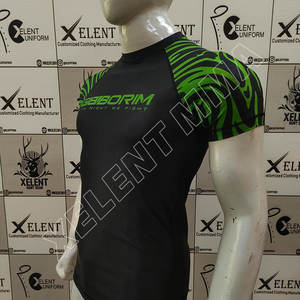 Rash Guards MMA BJJ Hombres Camisa de compresión de impresión completa NO GI, GI, MMA Shorts - Product Image 3