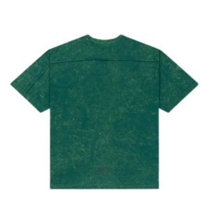 เสื้อยืดผู้ชายสีเขียวป่า ผ้าฝ้าย 100% ซักแล้ว สไตล์วินเทจ ลำลอง สตรีทแวร์ เนื้อผ้านุ่ม ระบายอากาศดี เหมาะสำหรับใส่ในชีวิตประจำวันในเมือง - Product Image 3