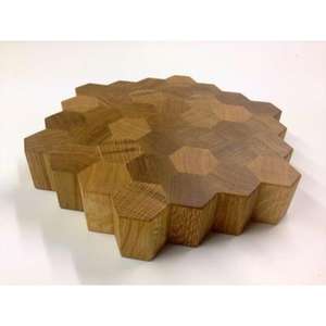 Tabla de cortar de madera de diseño estándar para cortar y cortar en cubitos disponible a la tasa de venta completa con calidad superior al mejor precio - Product Image 2
