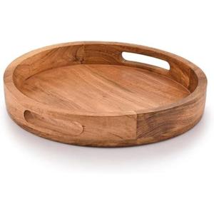Bandeja de Madera para Servir en Ocasiones Festivas que Satisface las Necesidades Decorativas y Funcionales de Servicio - Product Image 1