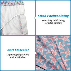 Pantalones cortos de malla de diseño impreso para hombre, logotipo personalizado de alta calidad, pantalones cortos deportivos de talla grande para hombre, ropa de calle, pantalones cortos para hombre, logotipo personalizado - Product Image 5