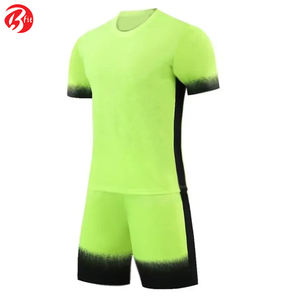 Saison d'été Sublimation complète Vêtements de football Uniforme Adultes Découpe automatisée Chemises et hauts Vêtements de football Maillot de football - Product Image 5