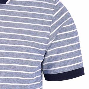 Polos de impresión de logotipo personalizado teñido liso transpirable en blanco, camisetas de polo, ropa de hombre, Polo de diseño personalizado para hombre - Product Image 3