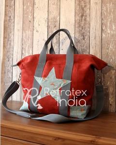 Sac à provisions en coton de plus de couleur fabriqué de réfractex inde Limited privé en inde - Product Image 4
