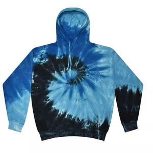 Sweatshirts à capuche multicolores en coton délavé pour hommes, disponibles en tailles adulte et enfant avec poches - Product Image 1