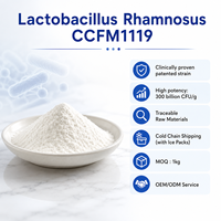 Poudre de probiotiques lyophilisée Lactobacillus Rhamnosus CCFM1119 300 milliards d'UFC/g cliniquement prouvée pour le soutien de la santé digestive