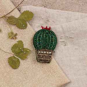 Broches perlées Broche design faite à la main. Accessoires de haute qualité. Broche design unique. Baby shower meilleur cadeau. - Product Image 3