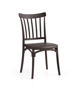 Chaise de salle à manger moderne en plastique empilable pour l'extérieur, mobilier de jardin, vente en gros, pas cher, fabricant de chaises de restaurant, chaise de salle à manger d'hôtel en PP - Product Image 1