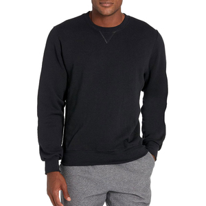 2025 sudaderas para correr de entrenamiento personalizadas para hombres Slim Fit 100% algodón estilo casual sudor camisas para hombres a la venta servicio OEM - Product Image 6