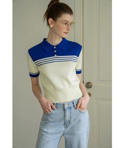 Nuevos polos estampados con estilo 100% polos de algodón para mujer tendencia transpirable al por mayor camisa de mujer - Product Image 4