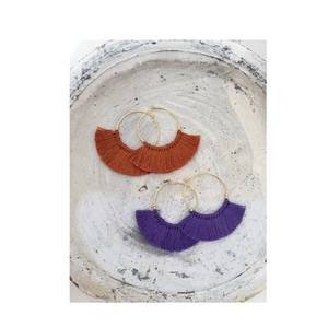 Boucles d'Oreilles Boho Stone Tassel Drop Boucles d'Oreilles Boho Bijoux pour Femmes et au meilleur prix - Product Image 5