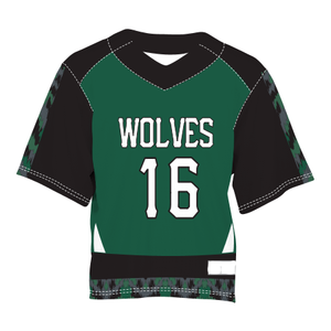 Uniforme de crosse à sublimation personnalisée de haute qualité Logo entièrement personnalisable Nouveau design de maillots de crosse Shorts en gros - Product Image 1
