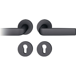 Pomos de Puerta Redondos Minimalistas de Aluminio para Armarios y Puertas, Paquete de 12, Ajustables Izquierda/Derecha, PZ DIN FSB 1267 - Product Image 1