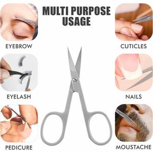 กรรไกรตัดหนังเล็บส่วนบุคคล คมพิเศษ ทำจากสแตนเลส พร้อมซองหนัง - Product Image 4