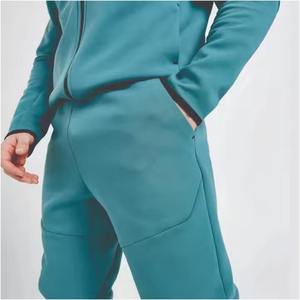 Conjunto Deportivo de Dos Piezas para Hombre, Transpirable, de Felpa Técnica, 100% Algodón, para Gimnasio, Fitness, Correr, Invierno - Product Image 6