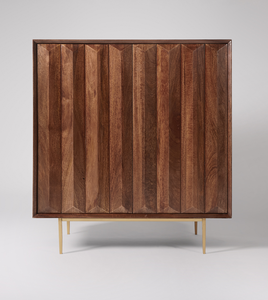 Gabinete moderno con puertas texturizadas - Product Image 1