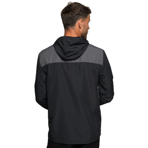 Chaqueta impermeable a prueba de viento para exteriores para hombre, estilo americano, material fino regular, deportes para hombre, secado rápido, transpirable, OEM - Product Image 3