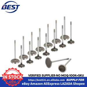 Kit de Válvulas de Admisión y Escape <span class=keywords><strong>HEMI</strong></span> de 16 Piezas para Motor <span class=keywords><strong>V8</strong></span> de Gasolina OHV de <span class=keywords><strong>5.7</strong></span> L, Compatible con CHEVROLET, <span class=keywords><strong>JEEP</strong></span>, DODGE, RAM 2009-2025, Pieza de Motor 53022087AA 53022087AB - Product Image 3