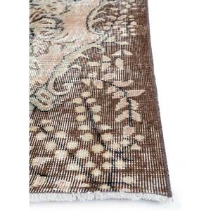 พรมขนสัตว์ถักมือสีน้ำตาลเบจวินเทจ รุ่น Pae-3220 ลายเหรียญรูปสี่เหลี่ยมผืนผ้า สำหรับตกแต่งบ้าน ห้องนั่งเล่น ทางเดิน ห้องวัยรุ่น - Product Image 4