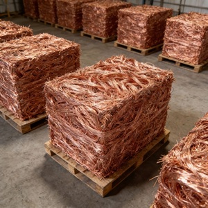 Fil de cuivre de qualité supérieure, 99,9 % de cuivre nu brillant, pour le recyclage, les usines de récupération de métaux et les acheteurs exportateurs - Product Image 1