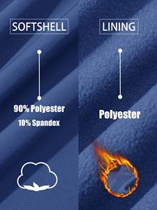 แจ็กเก็ตซอฟต์เชลล์มีฮู้ดเคลือบแบบกำหนดเองระบายอากาศกันน้ำกันลมกลางแจ้งพร้อมโลโก้ด้านหน้า - Product Image 6