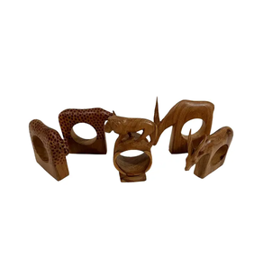 Servilletero de madera de diseño único, diseño elegante, decoración y accesorios de buena calidad, producto de gran oferta - Product Image 5