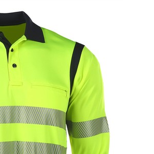 Chemise de sécurité pour hommes, vente chaude, vêtements décontractés, nouveau design, tailles adultes, respirante, prix de gros, logo/couleurs personnalisés, chemise de sécurité pour hommes - Product Image 4