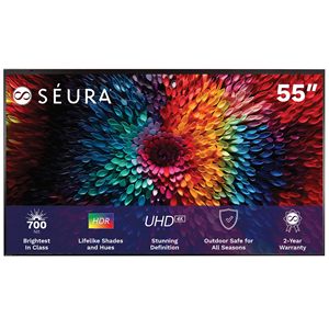 ตู้ทีวีกลางแจ้งสีขาวขนาด 65 นิ้ว ทนทานต่อสภาพอากาศ รองรับ 4K UHD LED ระบบแอนดรอยด์ อัตรารีเฟรช 120Hz ปรับขนาดได้สำหรับโรงแรม - Product Image 6