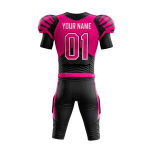 Uniforme de football américain, maillot à 12 panneaux et pantalon rembourré, conception personnalisée, fabricant OEM ODM - Product Image 2