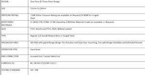 Válvula de Bola de Extremo Roscado de Grado Industrial, Diseño Roscado de Acero Inoxidable, Válvula para Control de Flujo de Tuberías de Agua, Gas y Petróleo - Product Image 3