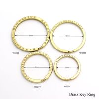 Neu eingetroffen: Schlüsselanhänger-Zubehör – personalisierbarer Schlüsselring mit Logo-Prägung, Nickel-Schlüsselhalter, 28mm flacher Schlüsselring für Schlüsselanhänger