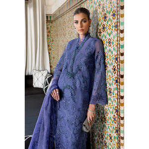 2025 nueva llegada elegante ligero bordado mujeres 3 piezas Salwar Kameez vestido de fiesta Formal OEM ODM servicios islámicos - Product Image 3