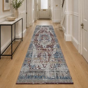 <b>RUGS</b> DEPOT LXDP-0106 Wholesale <b>Charcoal</b> <b>Grey</b> Modern Abstract Digital Printed Machine Washable Chenille Area <b>Rug</b> Non Slip - Product Image 5