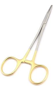 Private Label High Quality OEM <b>Stainless</b> <b>Steel</b> Tungsten Carbide Inserts Halsey Needle Holder Gold <b>Rings</b> Surgical Instruments - Product Image 2