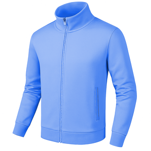 Mens Custom Breathable Tracksuits Set | <b>2</b> Pieces Full <b>Zip</b> Blank Jogger <b>Sweatshirt</b> Combo | Activewear & Casual Style - Product Image 3