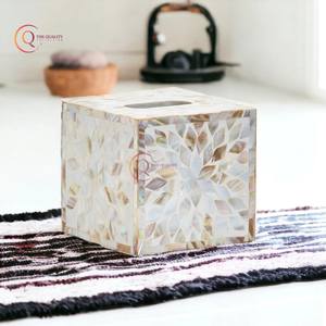 Modern Design Marble <b>Tissue</b> <b>Box</b> Wedding Tabletop Stylish Look Holder Best Quality Bathroom Accessories Customized Natural Craft - Product Image 4