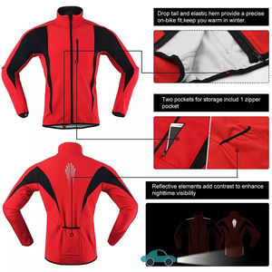 New Fashion Style Cordura Waterproof Windproof Outdoor Men's Windbreaker Jacket for <b>Cycling</b> & Running <b>Cycling</b> Men's Jackets - Product Image 5