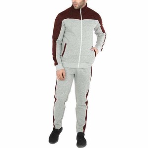 Vêtements de sport décontractés ensembles de sport pour hommes sweat à capuche zippé personnalisé hommes survêtements survêtement vêtements de sport contraste couleur Slim Fit costumes 2025 - Product Image 1