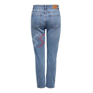 2025 Trendy Slim Female High <b>Waist</b> Denim Straight Fit <b>Jeans</b> Pants Ladies Sexy Fashion Stretch Pencil Pants <b>Jeans</b> Women - Product Image 4