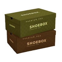 Carton de bonne qualité pour le stockage de cadeaux de chaussures Emballage postal personnalisé Boîte en carton ondulé