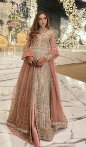 2023 nueva moda Chaqueta de algodón bordado pesado Lehenga Choli elegante Dupatta vestido adornado cristal Beadssstone Dabka - Product Image 2