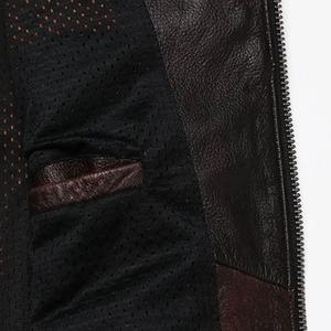 Gilet en cuir véritable pour homme de qualité supérieure, chaud, respirant, style vintage, toile pour l'automne et l'hiver, sans manches, personnalisable - Product Image 6