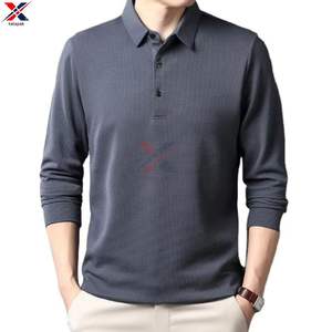 Camiseta de Manga Larga para Hombre, Color Sólido, Tejido Waffle, 100% Algodón, Ecológica, Transpirable, Informal, para Primavera y Otoño, Juvenil - Product Image 4