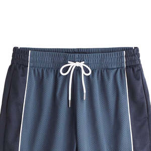 Shorts décontractés en toile 100 % polyester pour hommes, séchage rapide, respirants, élastiques, pour l'été, le sport, le streetwear, le basketball, la gym et l'entraînement - Product Image 5