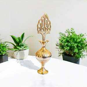Porte-Surma en Laiton de Luxe, Cadeau Islamique pour Poudre de Kohl Arabe, Décoration Cosmétique, Porte-Surma - Product Image 2