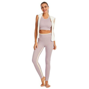 Haute qualité femmes Yoga ensemble vêtements actifs entraînement Yoga ensembles fabriqués au Pakistan en gros personnalisé mode respirant OEM 2025 - Product Image 1